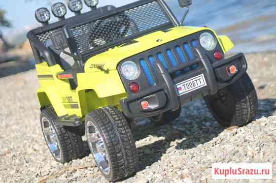 Детский электромобиль джип Рубикон Wrangler ульяновск Ульяновск