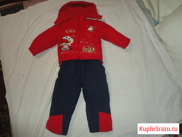 Курточка+Комбенизон детский зимний новый рост 92-104 см Киров - изображение 3