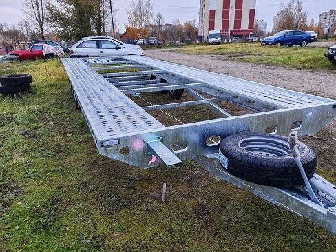 Прицеп-лафета для перевозки двух авто Москва - изображение 2