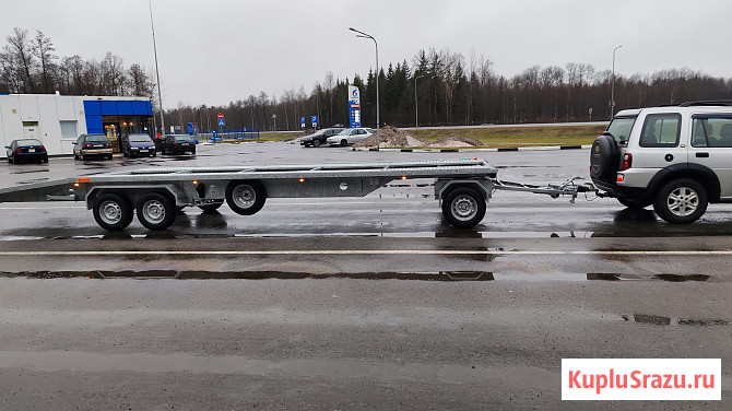 Прицеп-лафета для перевозки двух авто или другой спецтехники Голицыно - изображение 1