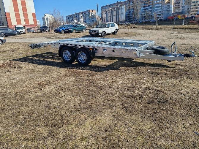 Прицеп-лафета для перевозки авто или спецтехники Москва - изображение 1
