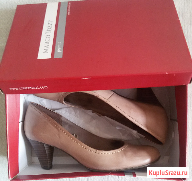 Туфли женские, натуральная кожа, Германия, р-38 Новосибирск - изображение 1