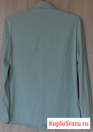 Блузка рубашка мятного цвета, р-46 Новосибирск - изображение 4
