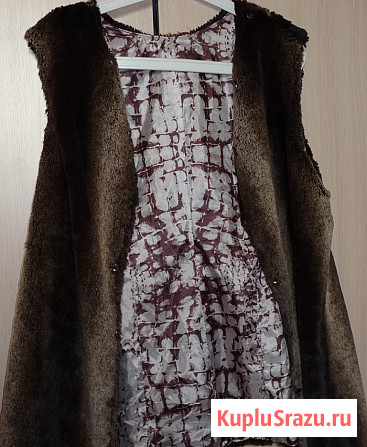 Куртка-пальто осень-зима 2 в 1, р-44(46) Новосибирск - изображение 7