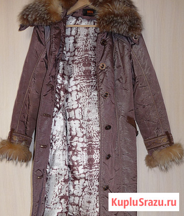 Куртка-пальто осень-зима 2 в 1, р-44(46) Новосибирск - изображение 5