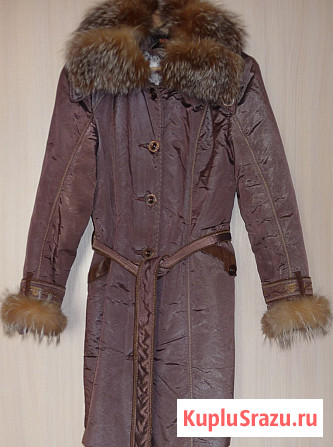 Куртка-пальто осень-зима 2 в 1, р-44(46) Новосибирск - изображение 3