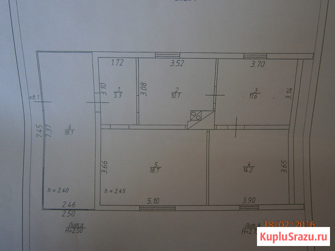 Дом 60 м² на участке 12 сот. на продажу в Красноярске Красноярск - изображение 2