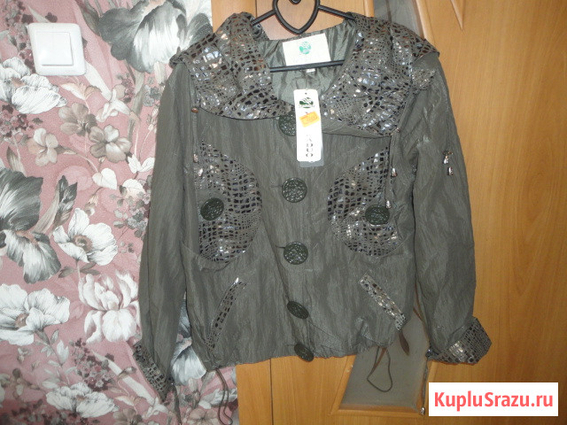 Курточка женская новая размер 46 Киров - изображение 4