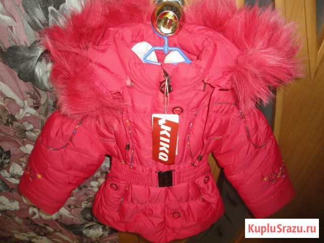 Курточка детская зимняя р 98-104 см (2-4 года) Киров - изображение 1