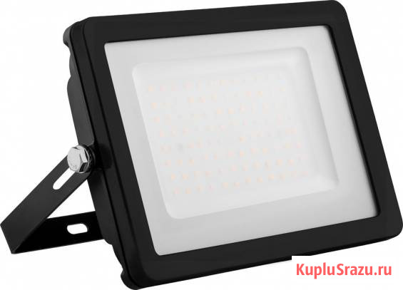 Прожектор светодиодный ДО-100w 6400К 9500Лм IP65 черный (LL-922) Екатеринбург - изображение 1