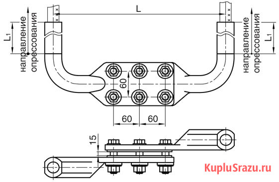 Аппаратный зажим 2А6А-300-4 Екатеринбург - изображение 1