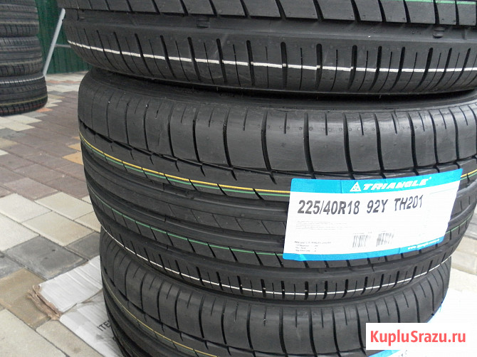 Новые летние шины 225/40 R18 Triangle TH201 Sportex Краснодар - изображение 1