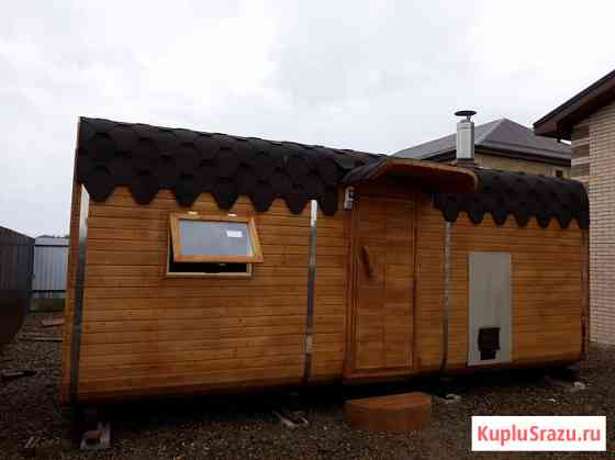 Баня-бочка, квадро-баня Кореновск