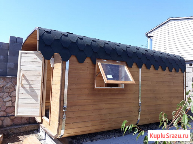 Баня-бочка, квадро-баня Тимашевск - изображение 4