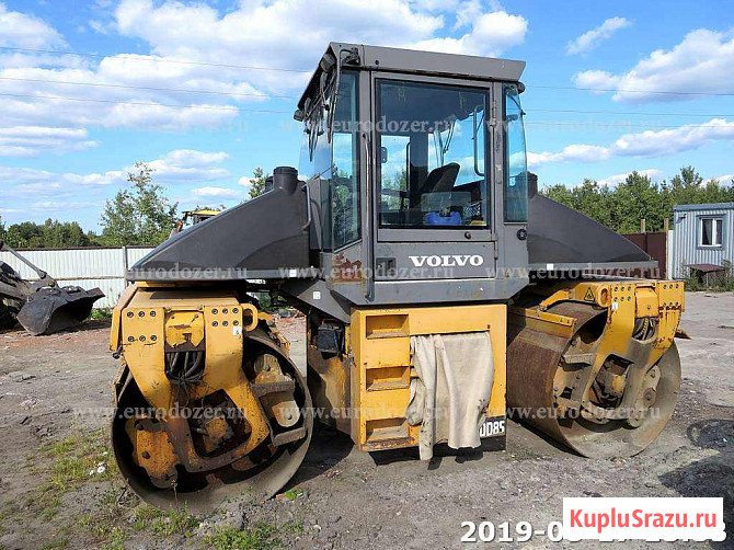 Асфальтовый каток Volvo 85, 9 т, 4500м/ч, диск + разрезные вальцы Санкт-Петербург - изображение 3