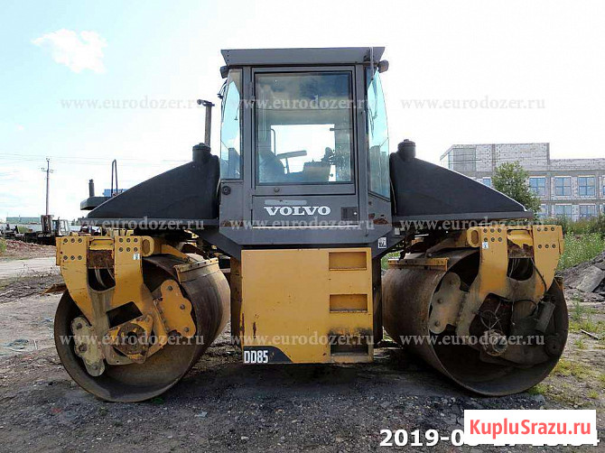 Асфальтовый каток Volvo 85, 9 т, 4500м/ч, диск + разрезные вальцы Санкт-Петербург - изображение 1