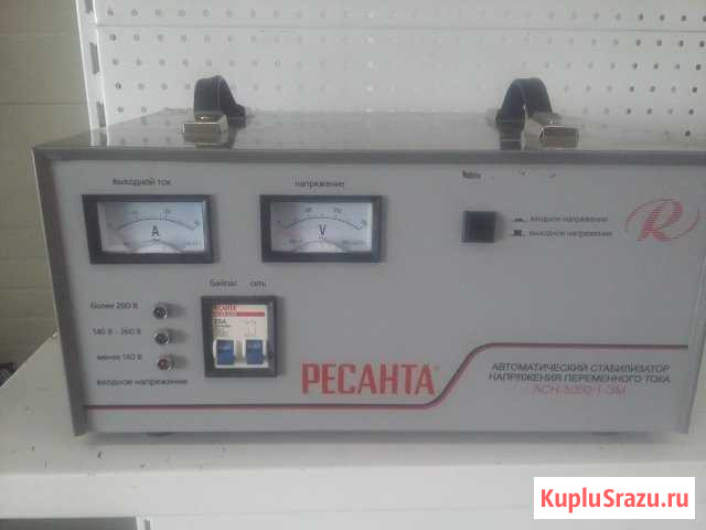 Стабилизатор напряжения асн- 5 000 /1-эм (гар 1г.) Хабаровск - изображение 1