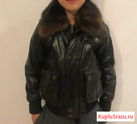 Куртка кожаная Zara Томск - изображение 1