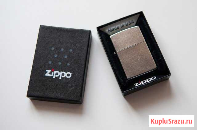 Зажигалка Zippo Regular Street Chrome Кемерово - изображение 1