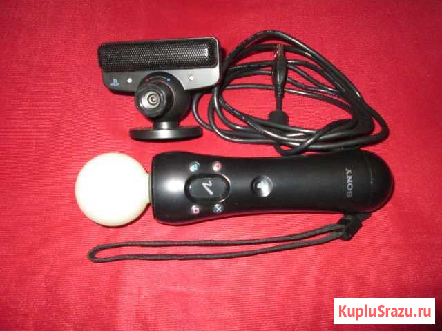 Контроллер PlayStation Move камера и игры для них Касимов - изображение 1