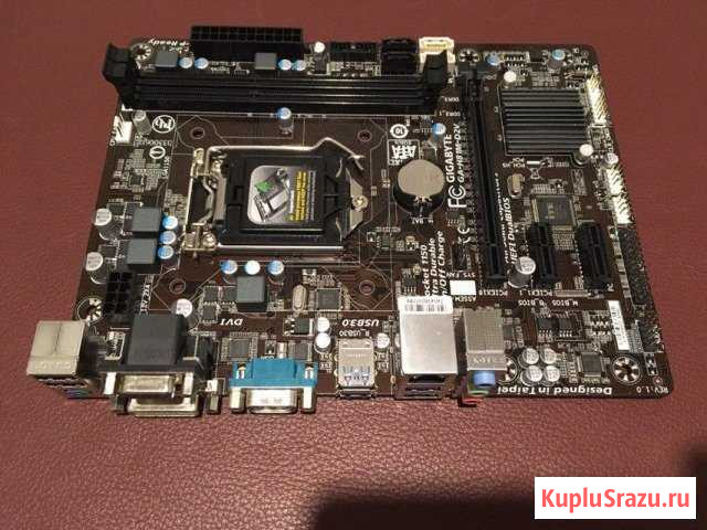 Gigabyte GA-H81M-D2V / LGA 1150 Рязань - изображение 1