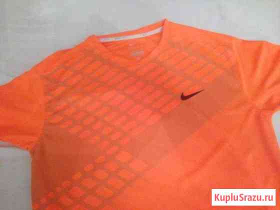 Майка Nike golf DRI FIT 446216 оранжевая Тамбов