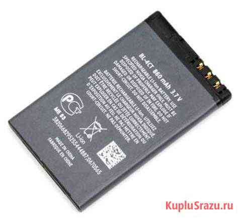 Аккумулятор Nokia BL-4CT 5310 6600f 7210s 7310s Оренбург