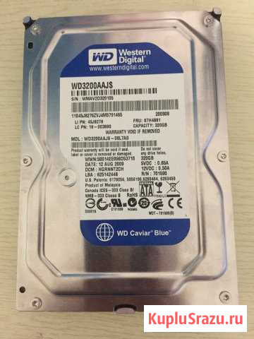 Western Digital для компьютера 320 гб Калининград - изображение 1