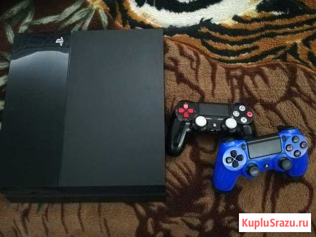 Приставка Sony PlayStation PS4 +11игр, 2 геймпада Пятигорск - изображение 1