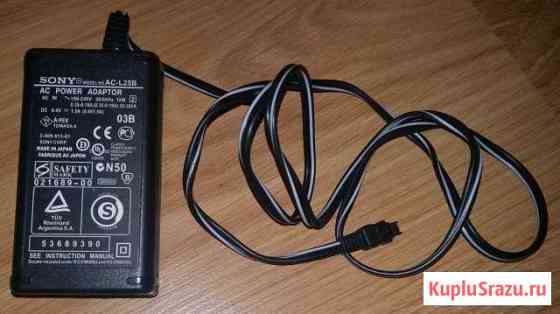 Блок питания зарядное адаптер sony AC-L25B Сыктывкар