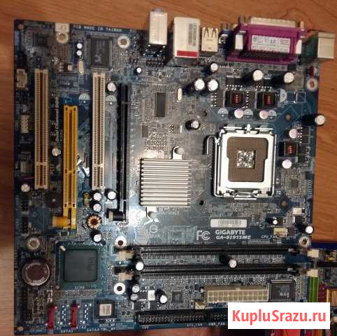 Материнская плата gigabyte GA-8I915ME-G Сыктывкар - изображение 1