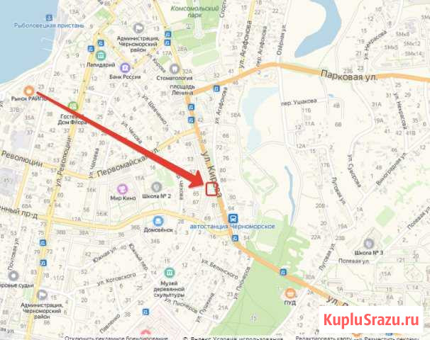 Торговое помещение, 20 кв.м. Черноморское - изображение 1