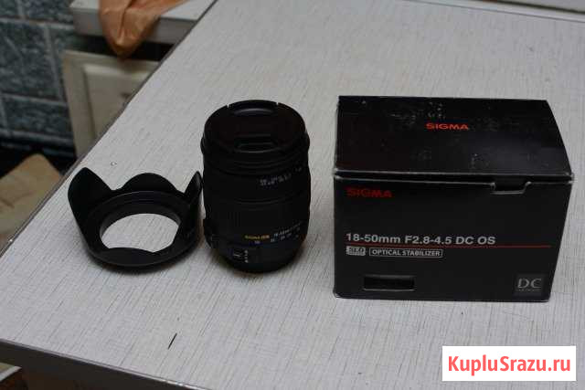 Обьектив Sigma AF 18-50mm f/2.8-4.5 DC для Nikon Ижевск - изображение 1