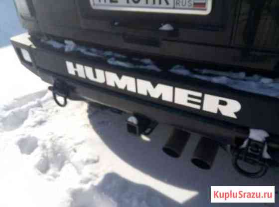 Буквы на задний бампер hummer H2 Нижневартовск