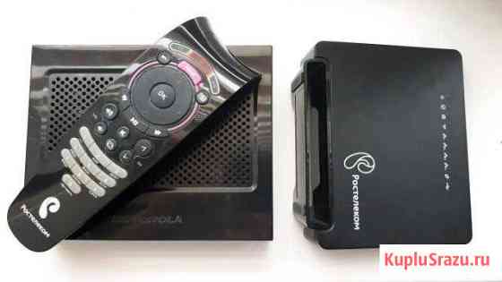 TV приставка и роутер Wi-Fi Ростелеком Тутаев