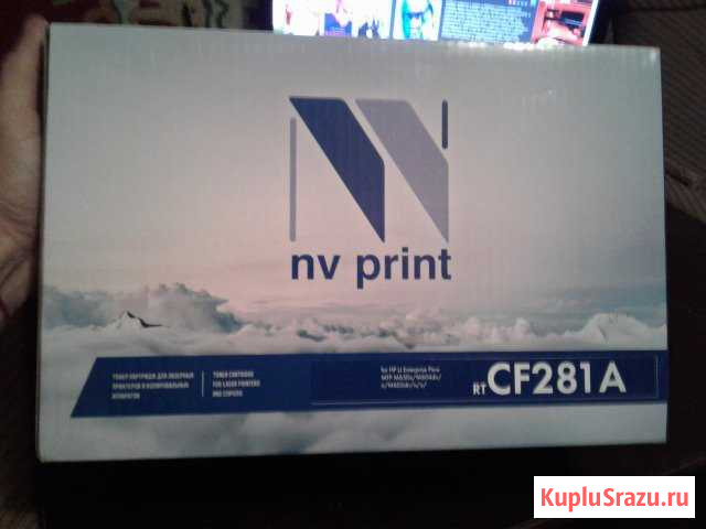 Картридж лазерный NV Print CF281A Каменка - изображение 1