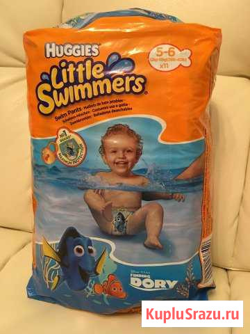 Подгузники-трусики для купания Huggies 5-6 Новомосковск - изображение 1