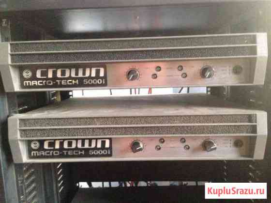 Усилитель мощности crown macro-tech 5000i Новомосковск