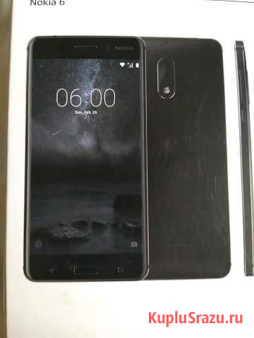 Телефон Nokia 6. На Андроид 9 Тольятти - изображение 1