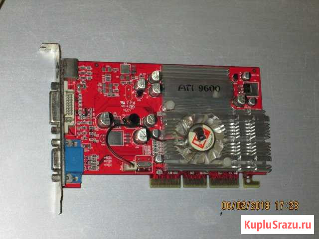 Видеокарта ati radeon 9600 Вольск - изображение 1