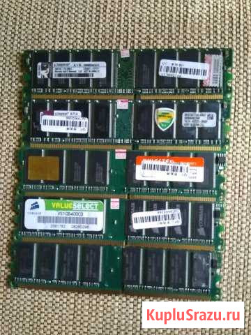 Оперативная память dimm PC3200 DDR400 400mГц Тверь - изображение 1