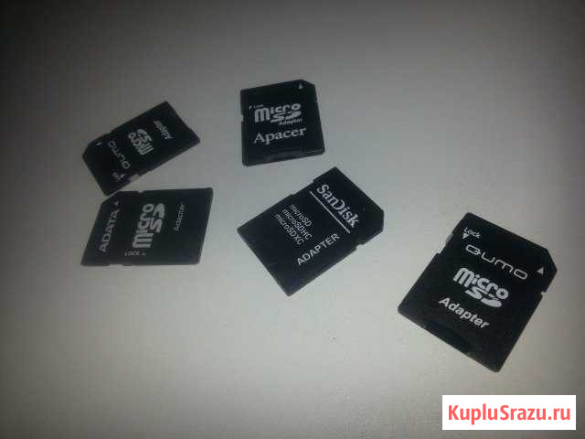 Адаптеры для карт памяти micro SD Тула - изображение 1
