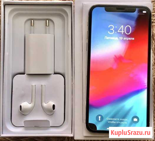 iPhone X 64Gb Серебро Ярославль - изображение 1