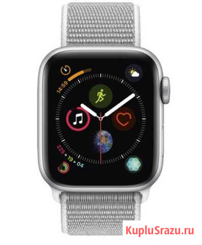 Смарт-часы Apple Watch S4 Sport 40mm SilverAl/Seas Балашиха - изображение 1
