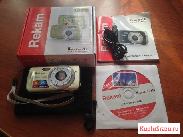 Цифровой фотоаппарат rekam ilook s750i Подольск - изображение 1