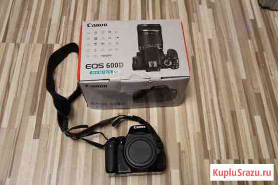 Зеркальный фотоаппарат Canon EOS 600D body Подольск
