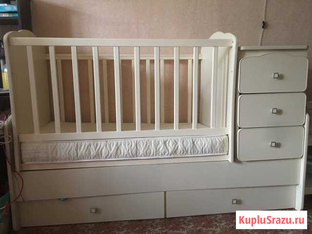 Детская кровать фея 2100 белая Дзержинский - изображение 1
