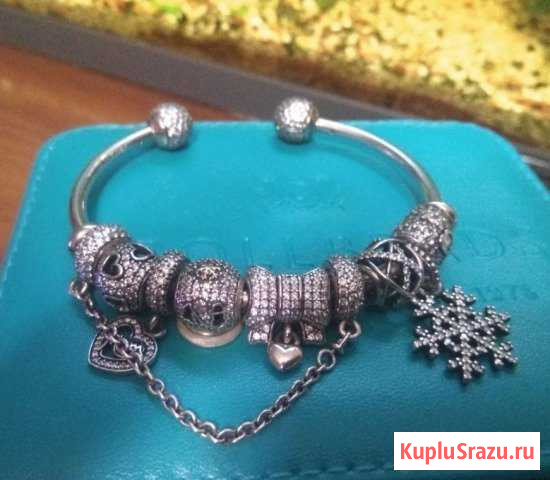 Браслет Pandora с шармами Москва - изображение 1