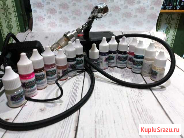 Набор аэрограф для дизайна ногтей Электросталь - изображение 1