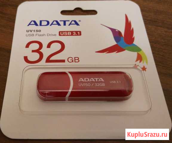 USB 3.0 флешка adata 32Gb AData UV150, Новая Коломна - изображение 1